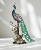 Peacock Sculpture