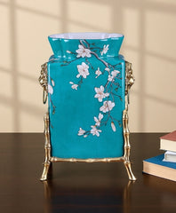 Magnolia Double Lion-Head Vase