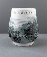 "Xiangxi Mountain Village Scenery" Vase Decoration