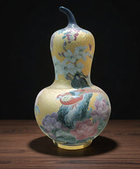 【Grand Auspicious Vessel】Gilded Calabash Ornament