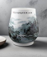"Xiangxi Mountain Village Scenery" Vase Decoration