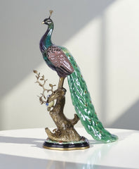 Peacock Sculpture