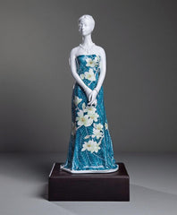 Nie Lei Master Porcelain Sculpture "Summer"