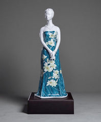 Nie Lei Master Porcelain Sculpture "Summer"