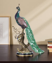 Peacock Sculpture