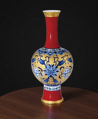 "Five Rhythms" Porcelain Vase Collectible