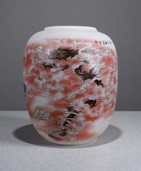 "Adding the Finishing Touch" Vase