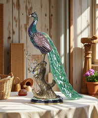 Peacock Sculpture