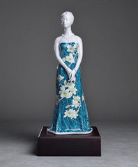 Nie Lei Master Porcelain Sculpture "Summer"