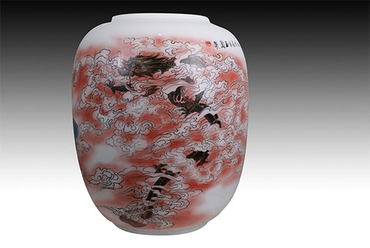 Liling Underglaze Colorful Porcelain: A Time-Honored Eco-Friendly Art Treasure