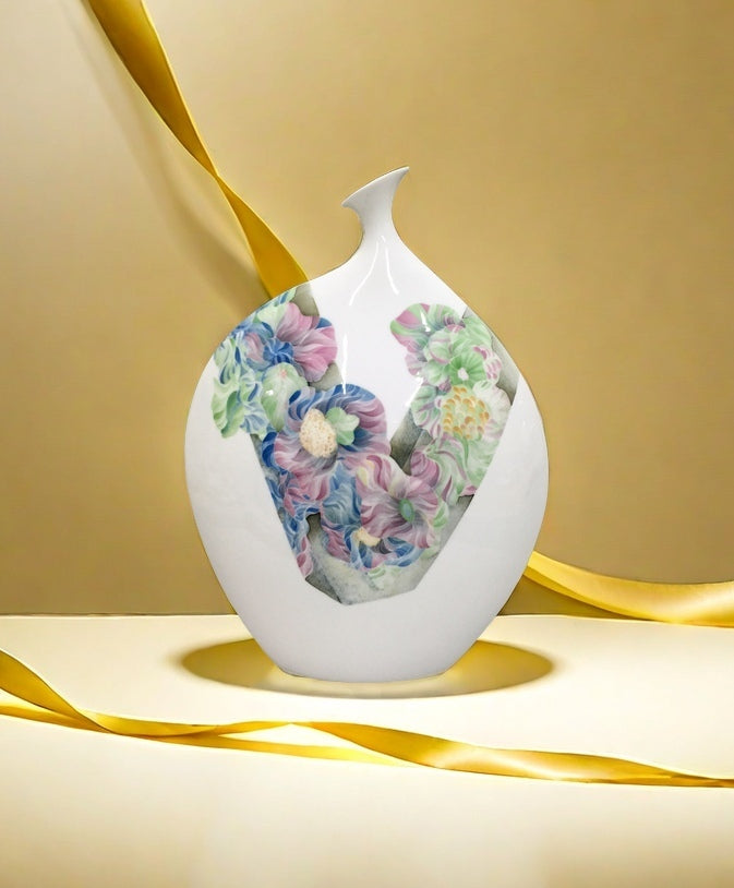 [Blooming Alphabet Series No. 03] Ceramic Ornament