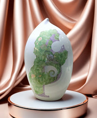 [Blooming Alphabet Series No. 05] Ceramic Ornament