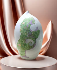 [Blooming Alphabet Series No. 05] Ceramic Ornament