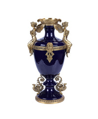 Sapphire Blue  Angel Vase