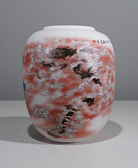 "Adding the Finishing Touch" Vase