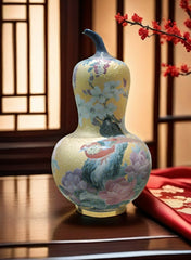 【Grand Auspicious Vessel】Gilded Calabash Ornament