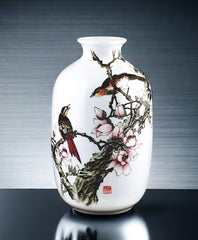 "Abundance of Gold and Jade" Vase