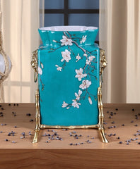 Magnolia Double Lion-Head Vase